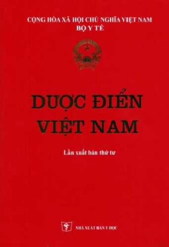 Dược Điển Việt Nam – Tái Bản Lần 4